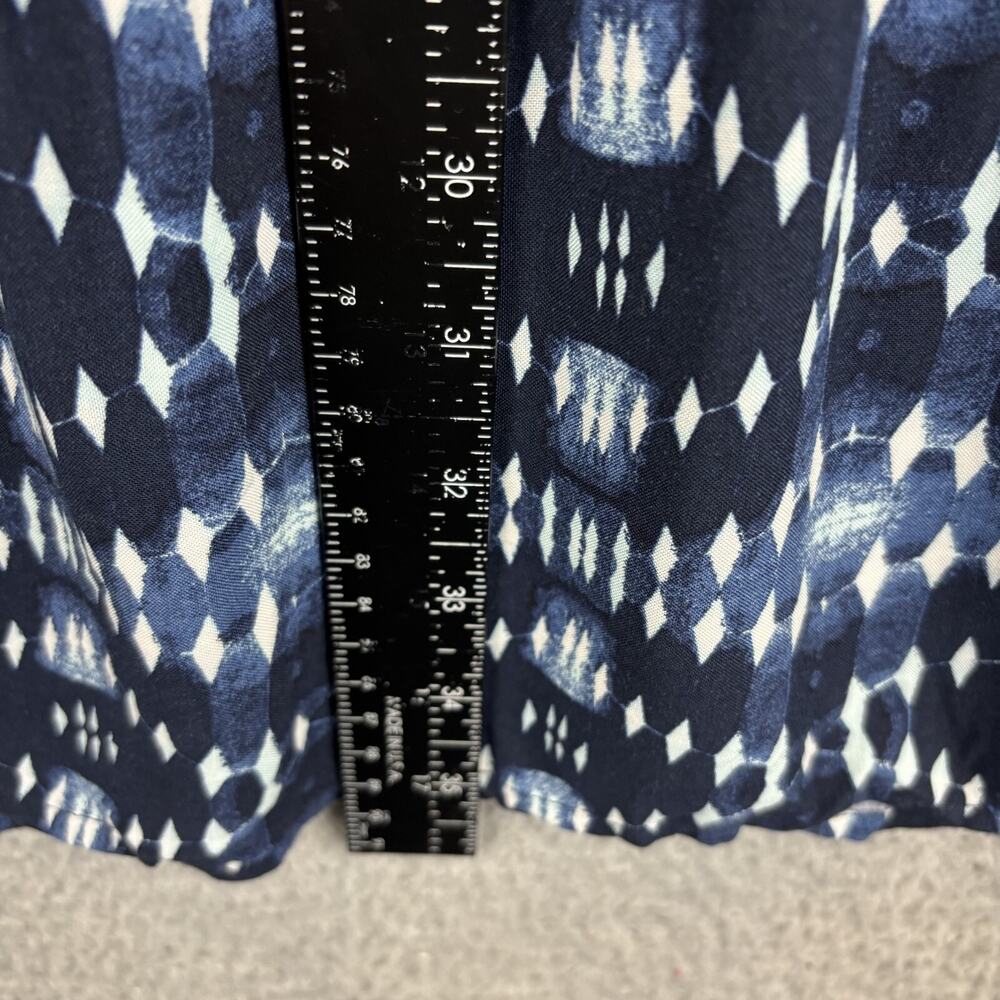 Lane Bryant Tiered Skirt 14 16 Beachy Coastal Batik Tribal Flowy Elastic 2020 - Picture 5 of 8